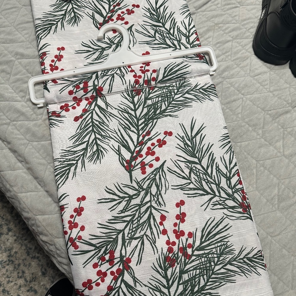 Holly branch and Berries Shower Curtain